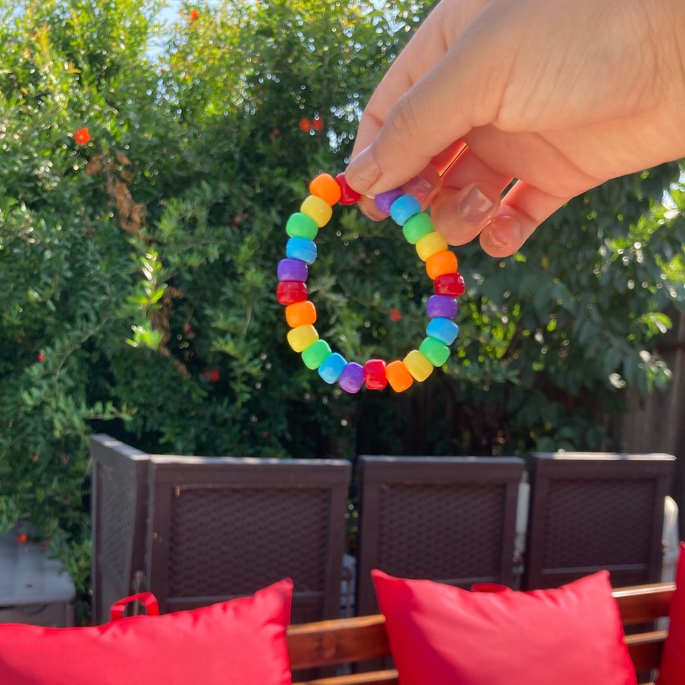 Rainbow bracelet